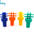 Colorful Unique Silicone Glass Wine Bottle Stopper